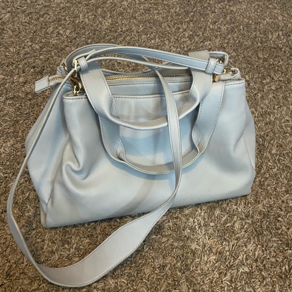 A New Day Gray Three Pocket Purse With Removable Straps - Picture 4 of 13